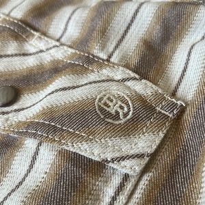 Blue RanchWear - XL - Pearl Snap Western Shirt